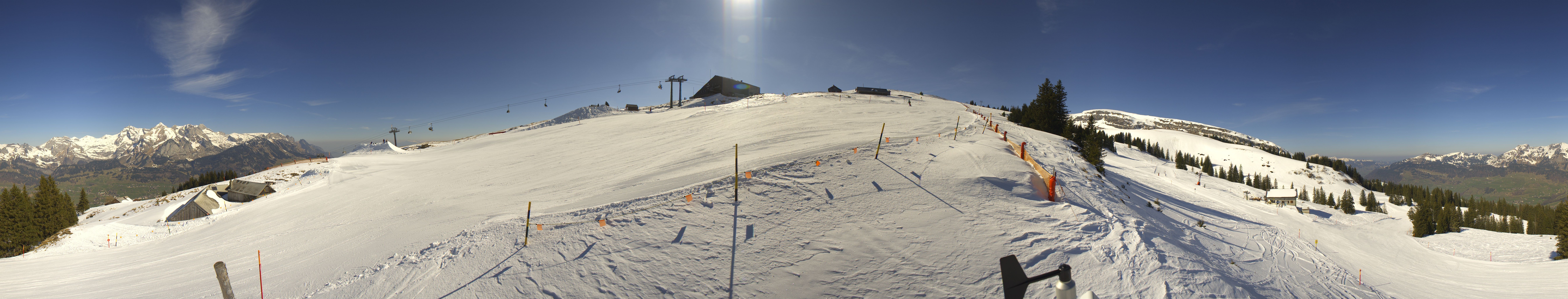 Archived image Webcam Roundshot Wildhaus Toggenburg Gamsalp