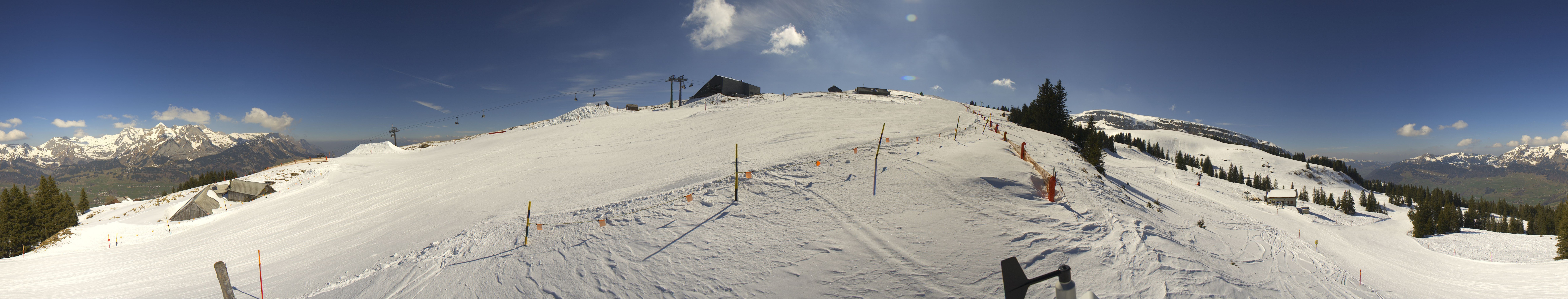 Archived image Webcam Roundshot Wildhaus Toggenburg Gamsalp