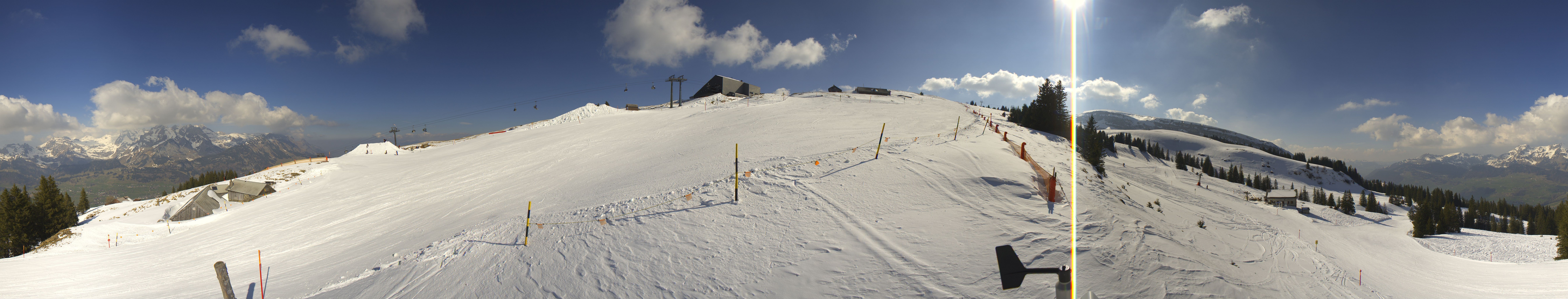 Archived image Webcam Roundshot Wildhaus Toggenburg Gamsalp