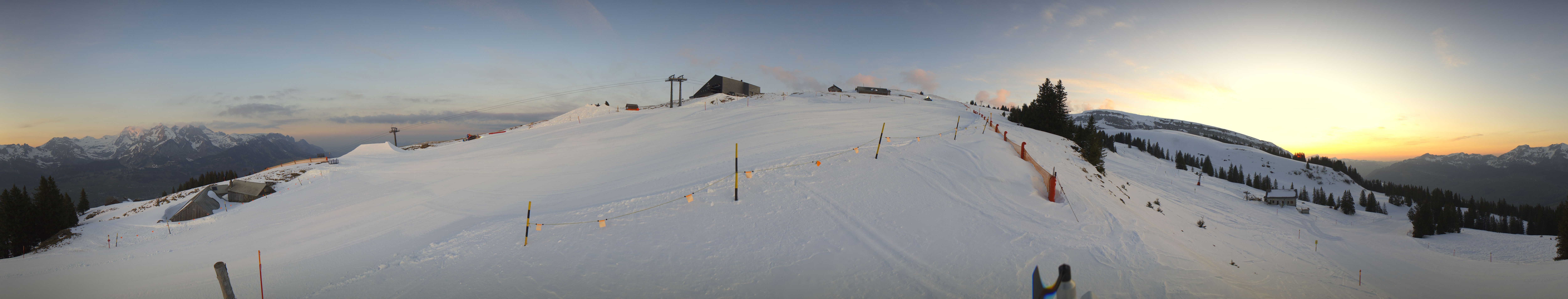 Archived image Webcam Roundshot Wildhaus Toggenburg Gamsalp