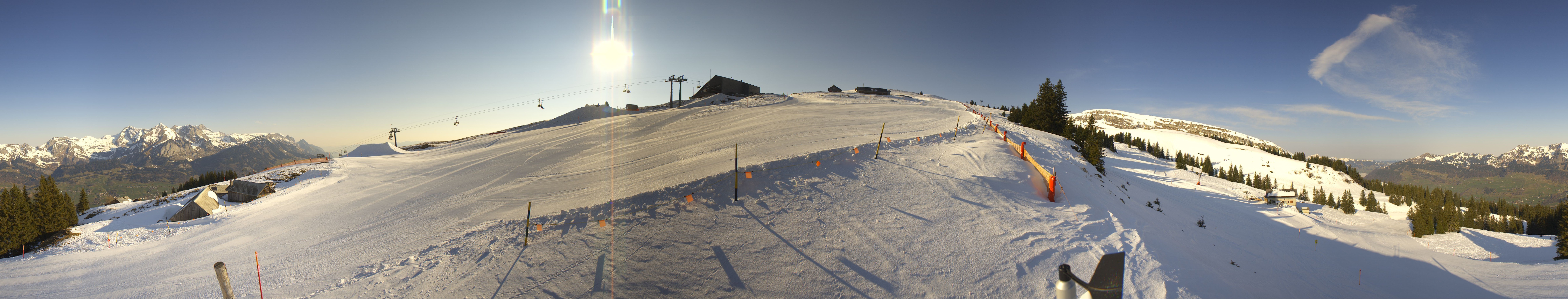 Archiv Foto Webcam Wildhaus Bergbahnen Toggenburg Gamsalp