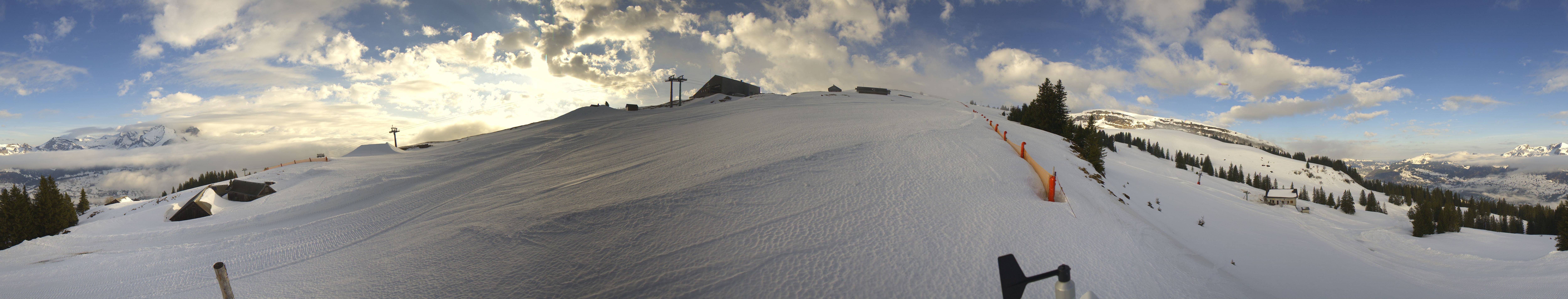Archiv Foto Webcam Wildhaus Bergbahnen Toggenburg Gamsalp