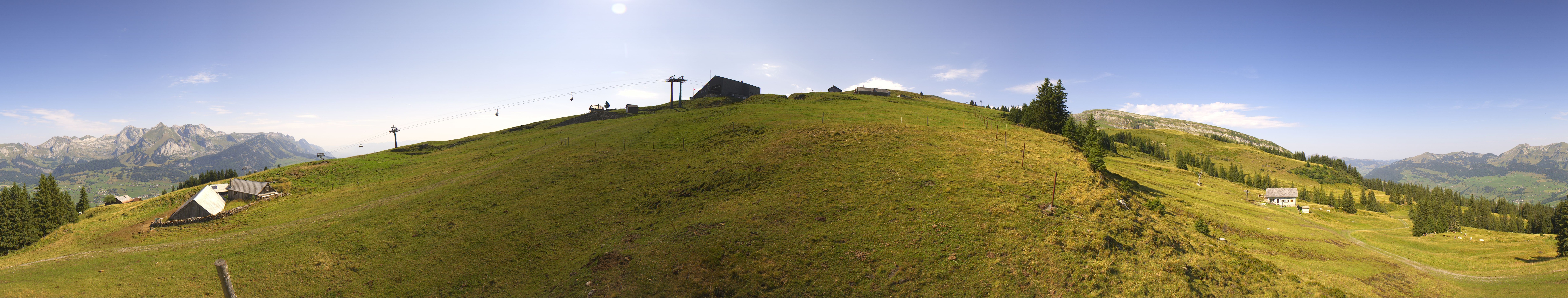 Archived image Webcam Roundshot Wildhaus Toggenburg Gamsalp