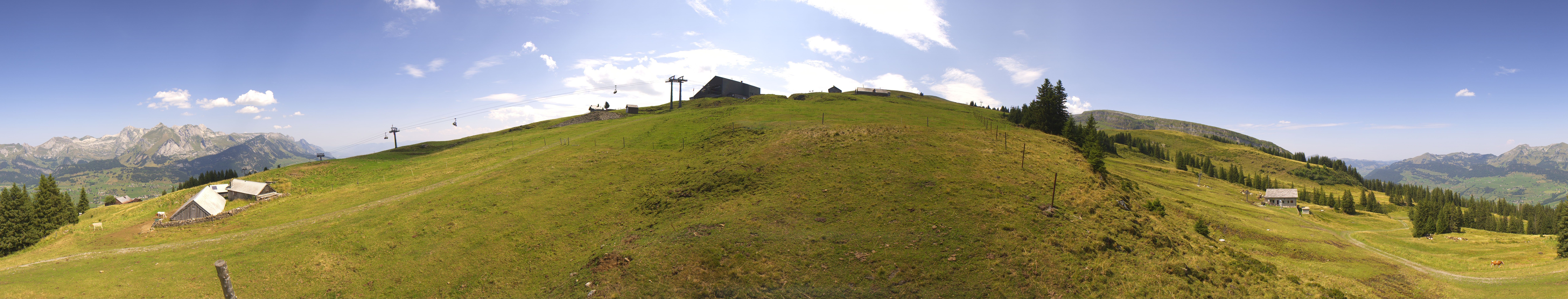 Archived image Webcam Roundshot Wildhaus Toggenburg Gamsalp