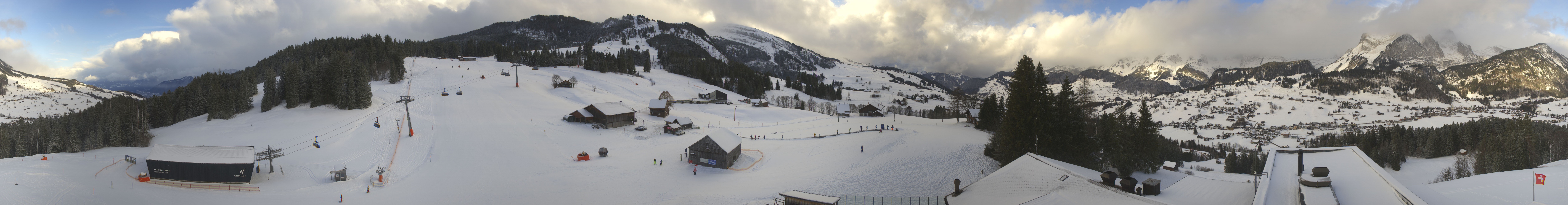 Archiv Foto Webcam Wildhaus Bergbahnen Toggenburg Oberdorf
