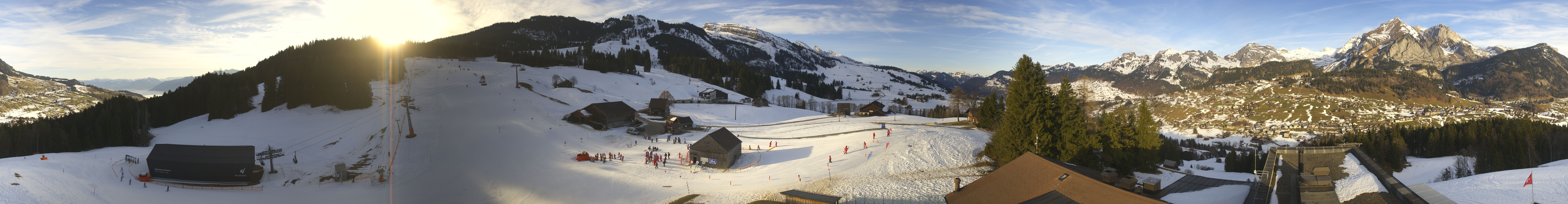 Archiv Foto Webcam Wildhaus Bergbahnen Toggenburg Oberdorf