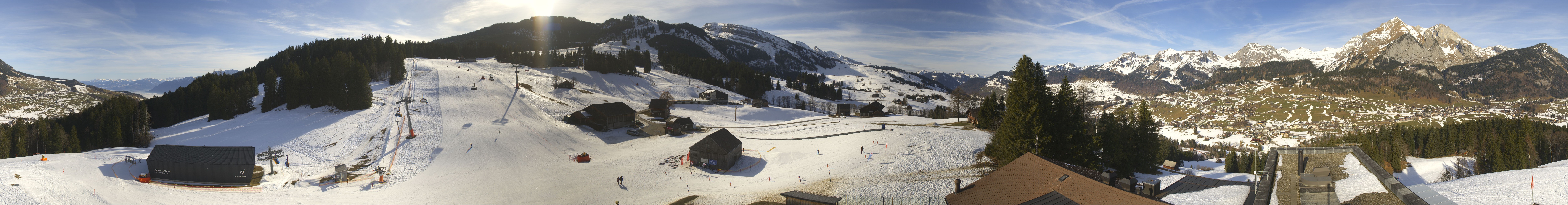 Archiv Foto Webcam Wildhaus Bergbahnen Toggenburg Oberdorf