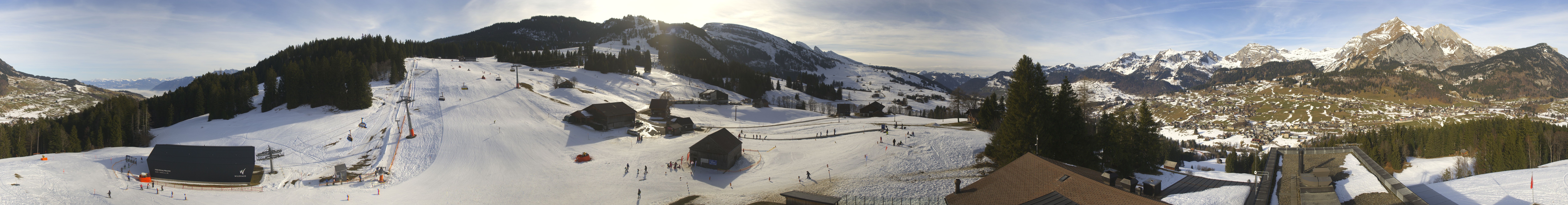 Archiv Foto Webcam Wildhaus Bergbahnen Toggenburg Oberdorf