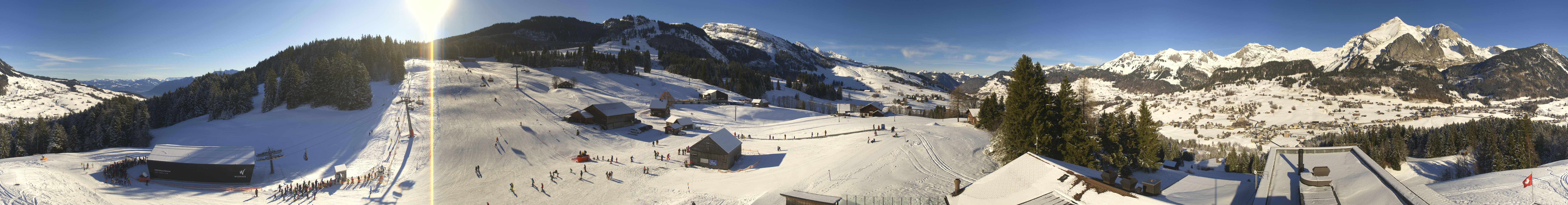 Archiv Foto Webcam Wildhaus Bergbahnen Toggenburg Oberdorf