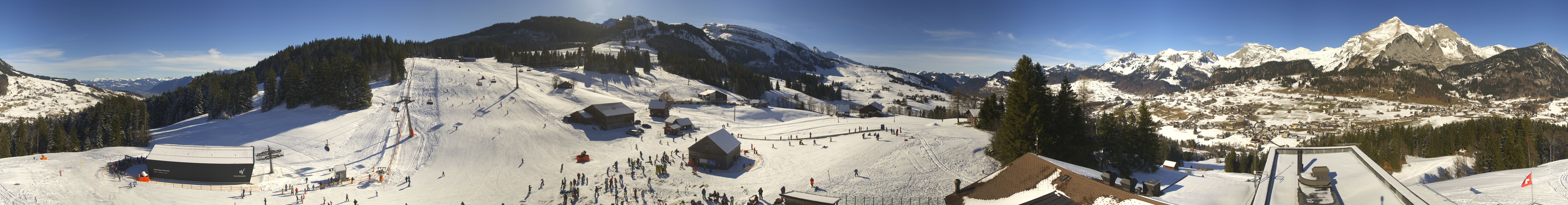 Archiv Foto Webcam Wildhaus Bergbahnen Toggenburg Oberdorf