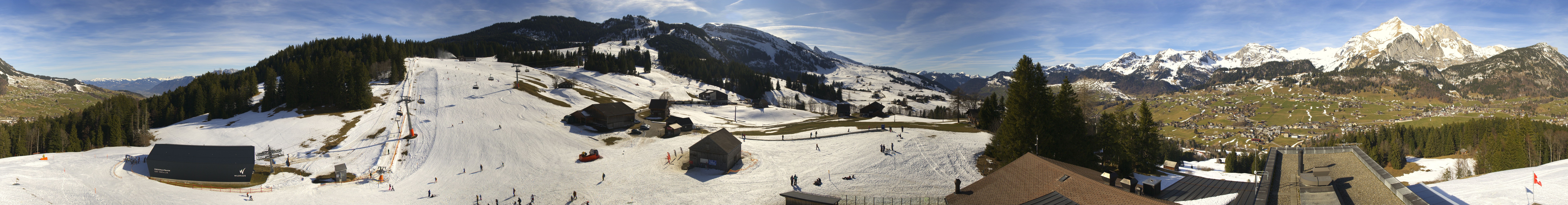 Archived image Webcam Roundshot Wildhaus Oberdorf