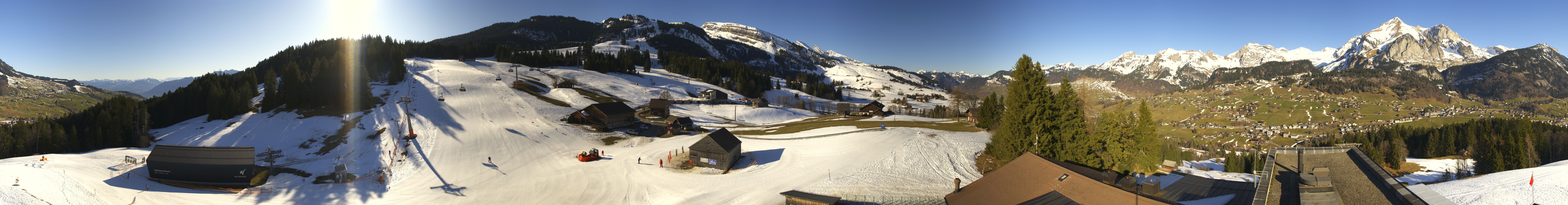 Archiv Foto Webcam Wildhaus Bergbahnen Toggenburg Oberdorf