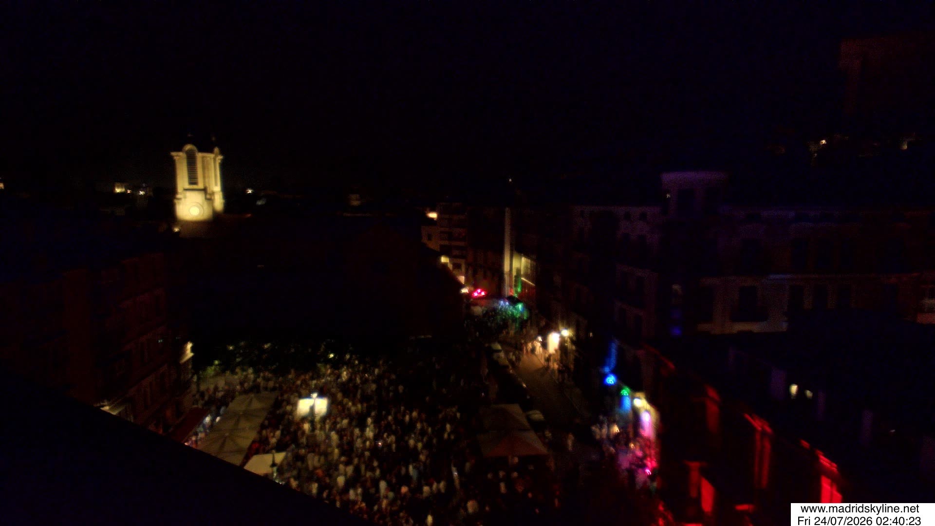 Archived image Webcam View of Madrid (Spain)