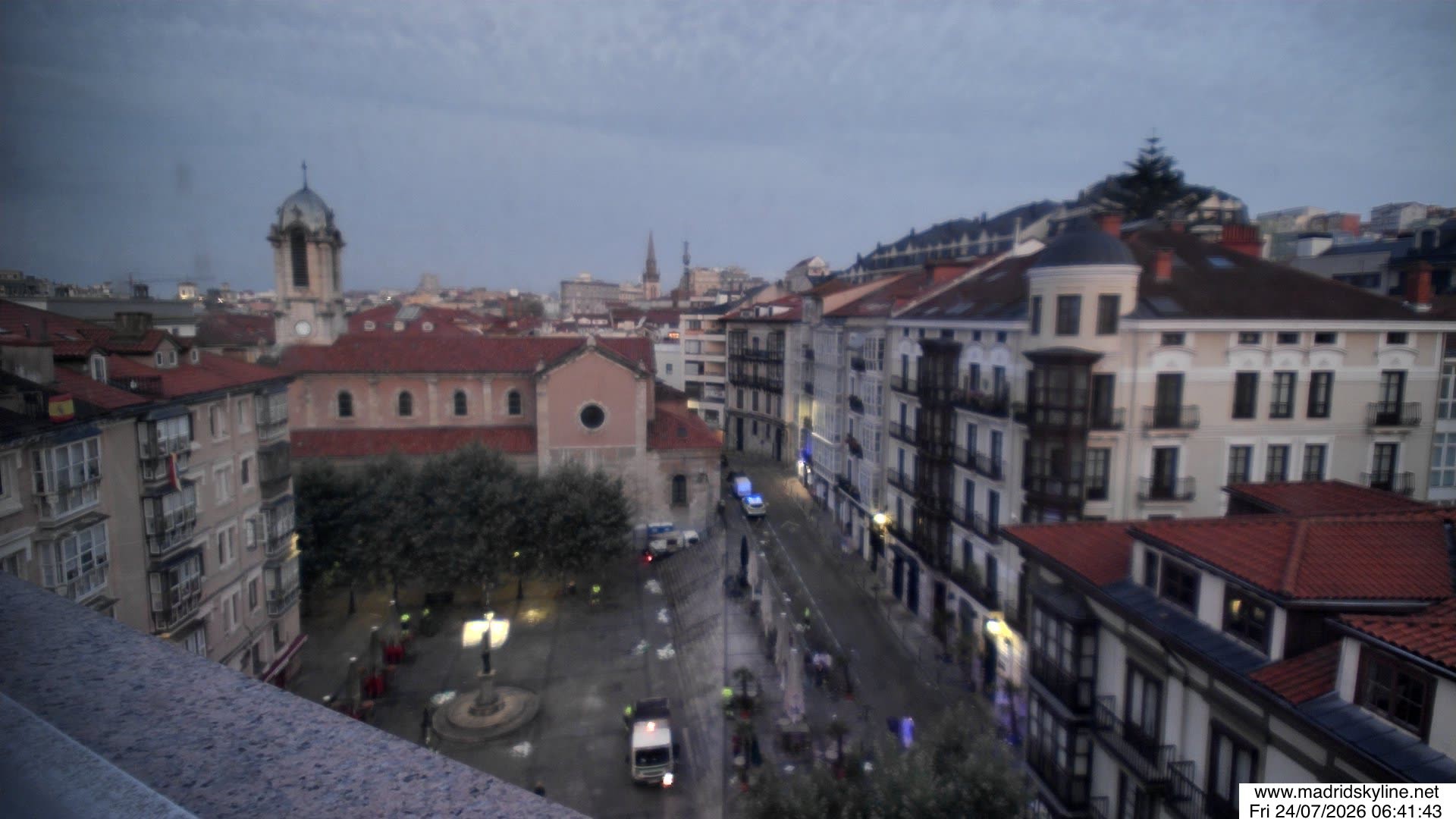 Archived image Webcam View of Madrid (Spain)