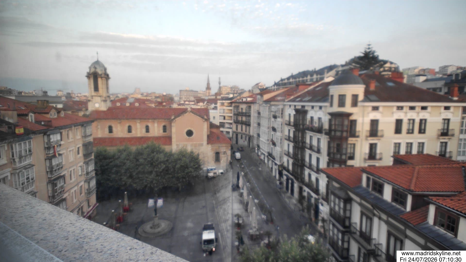 Archived image Webcam View of Madrid (Spain)