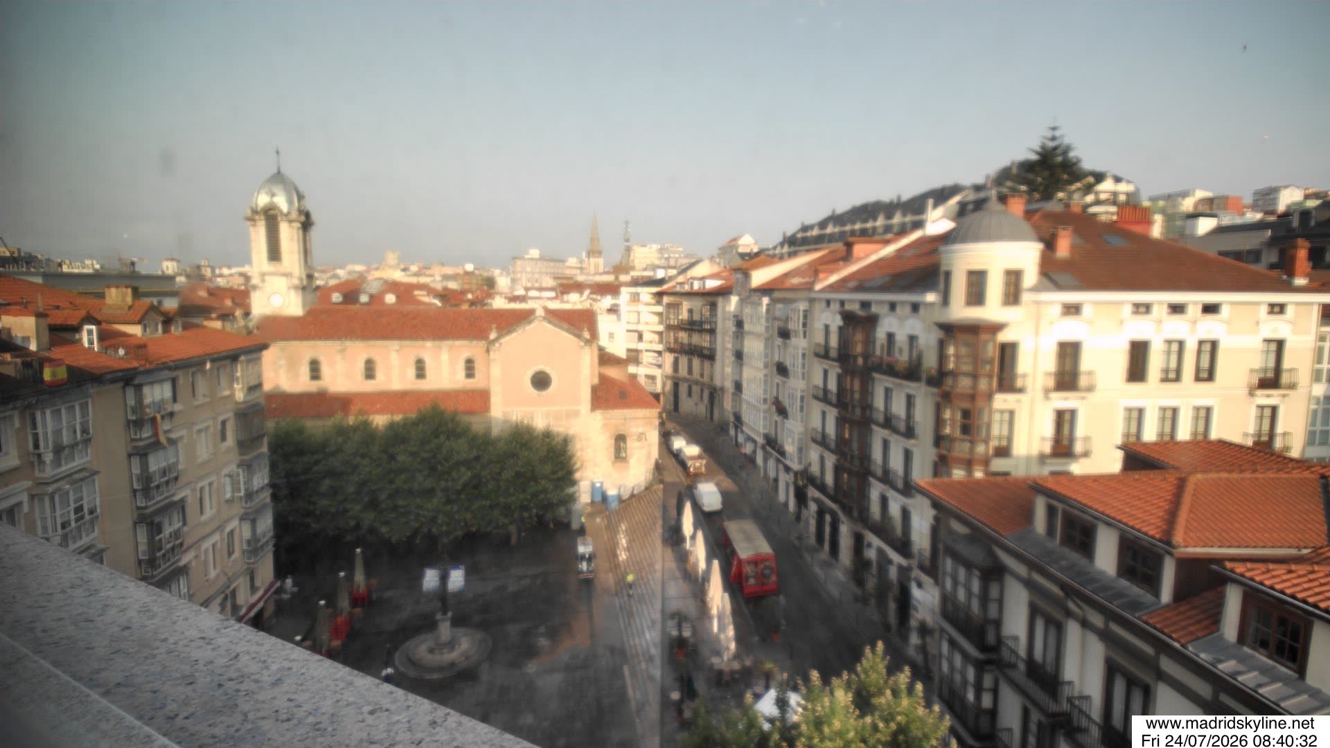 Archived image Webcam View of Madrid (Spain)