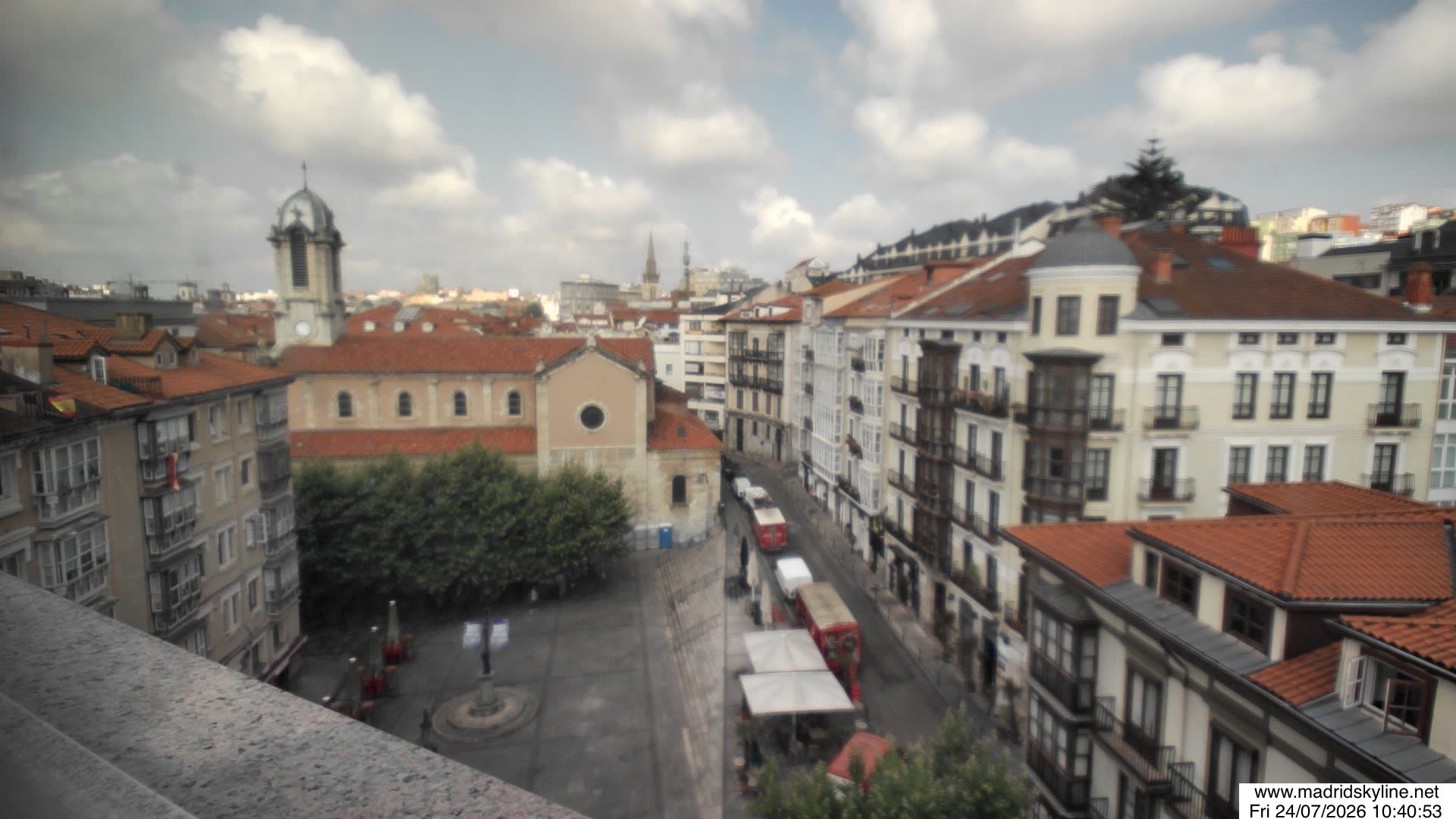 Archived image Webcam View of Madrid (Spain)
