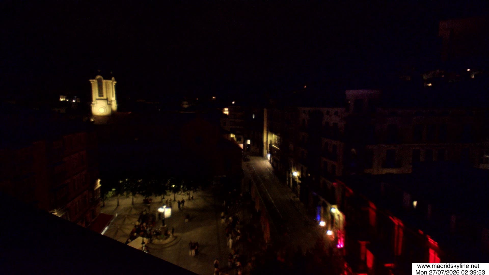 Archived image Webcam View of Madrid (Spain)