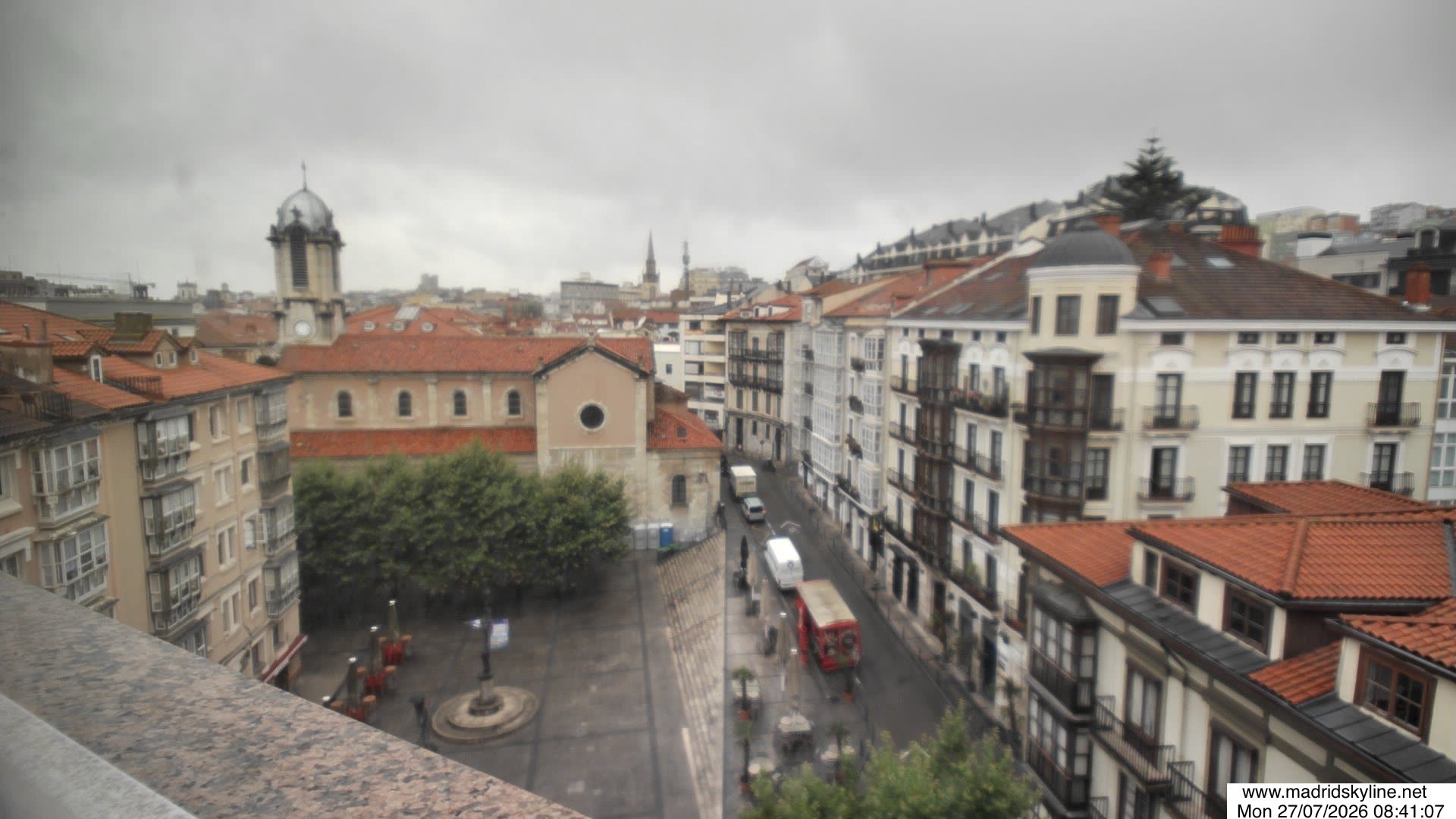 Archived image Webcam View of Madrid (Spain)