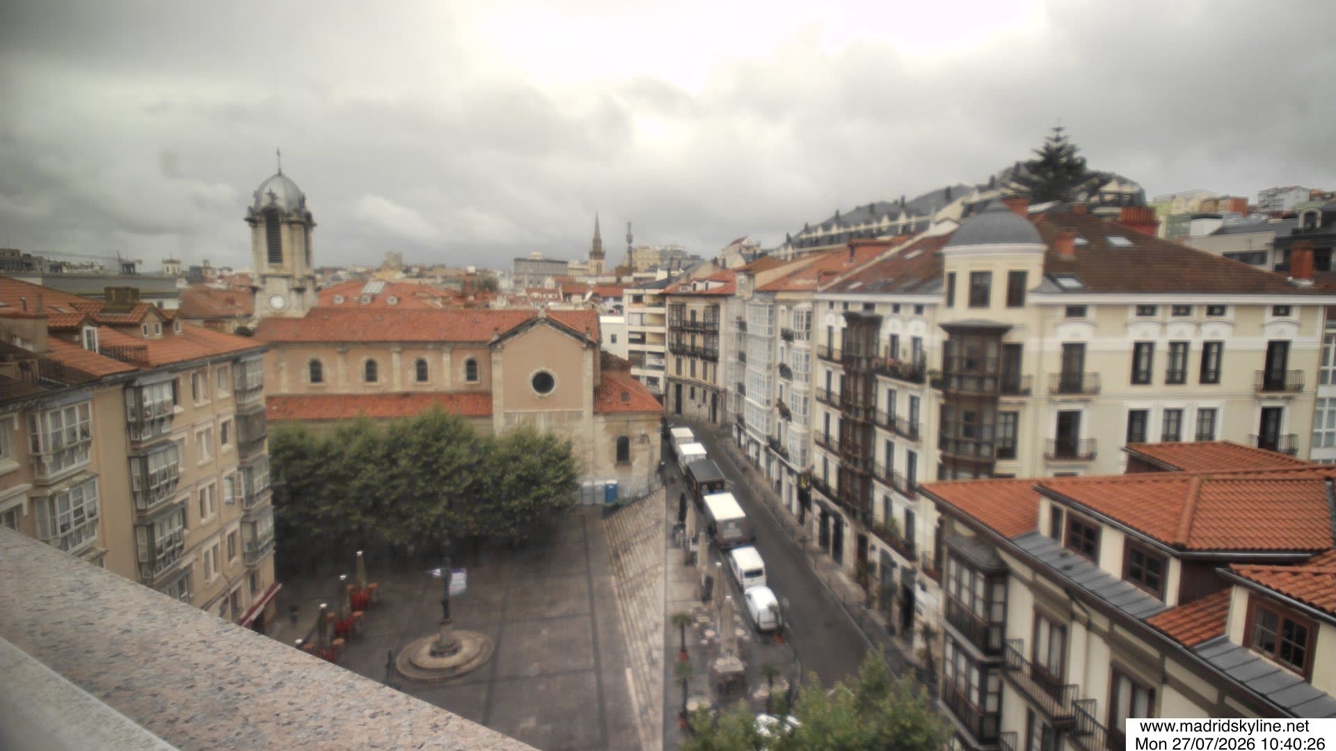 Archived image Webcam View of Madrid (Spain)