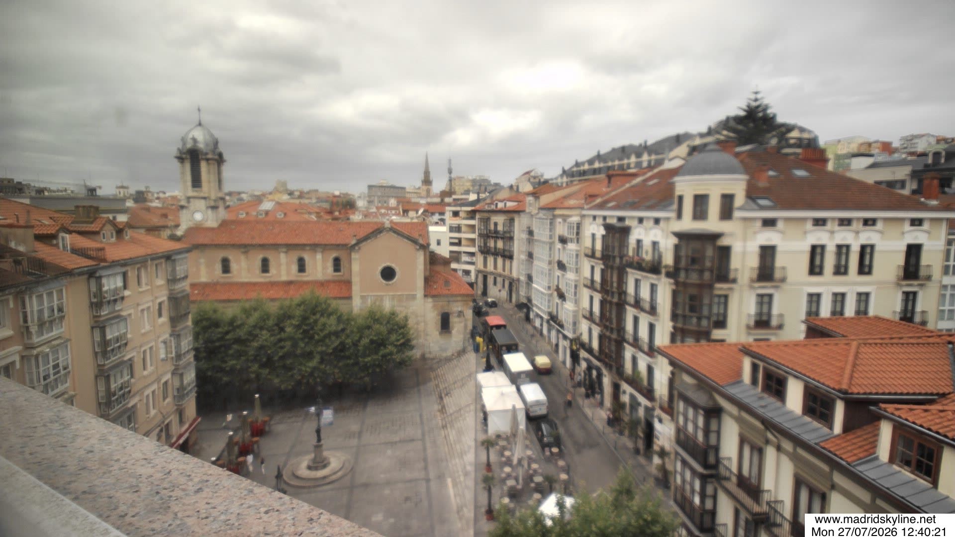 Archived image Webcam View of Madrid (Spain)