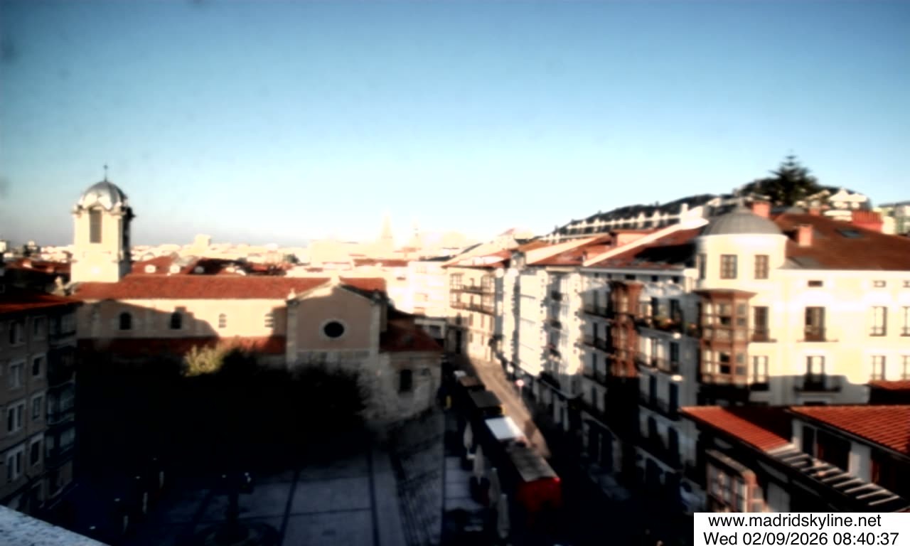 Archived image Webcam View of Madrid (Spain)