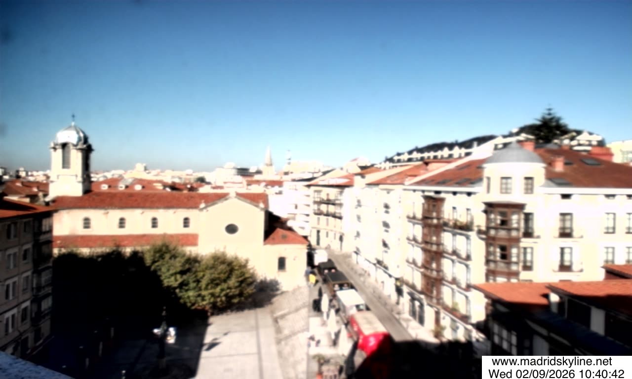 Archived image Webcam View of Madrid (Spain)