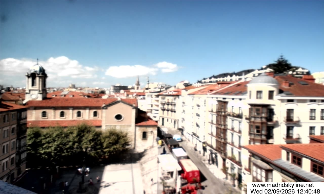 Archived image Webcam View of Madrid (Spain)
