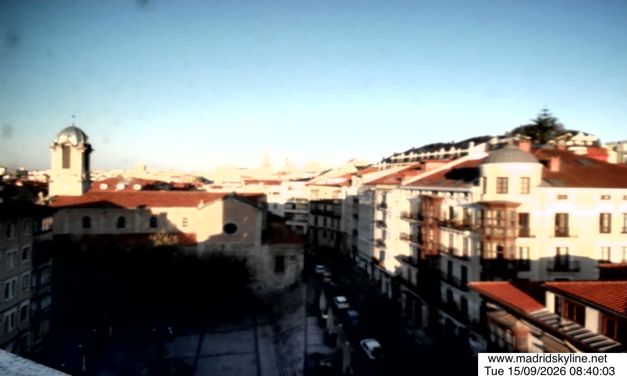 Archived image Webcam View of Madrid (Spain)