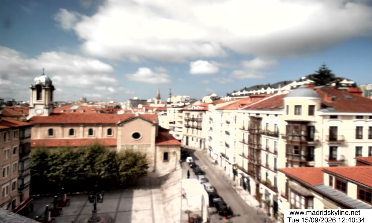 Archived image Webcam View of Madrid (Spain)