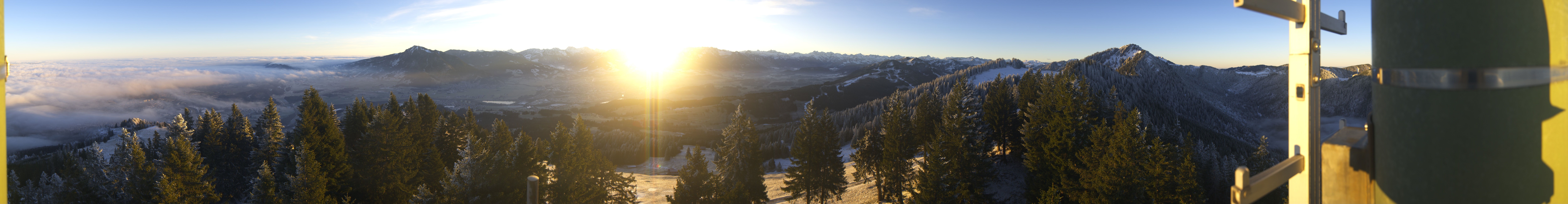 Archiv Foto Webcam Immenstadt: Mittag Gipfelblick