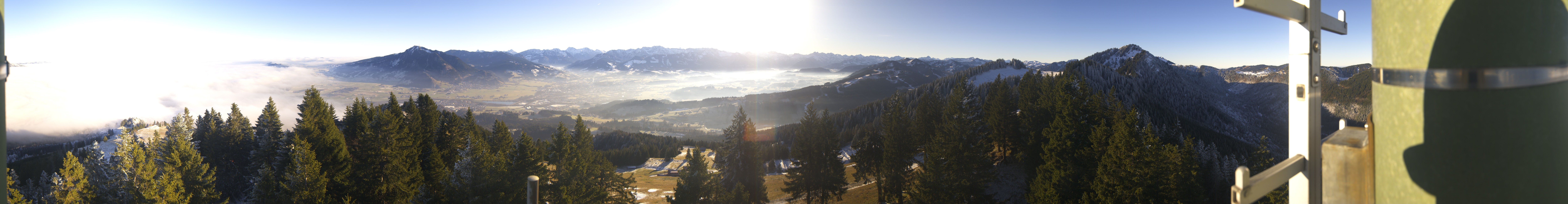 Archiv Foto Webcam Immenstadt: Mittag Gipfelblick