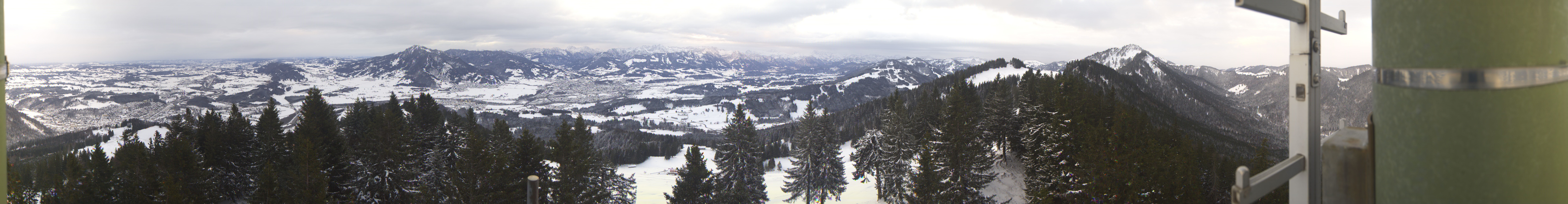 Archiv Foto Webcam Immenstadt: Mittag Gipfelblick