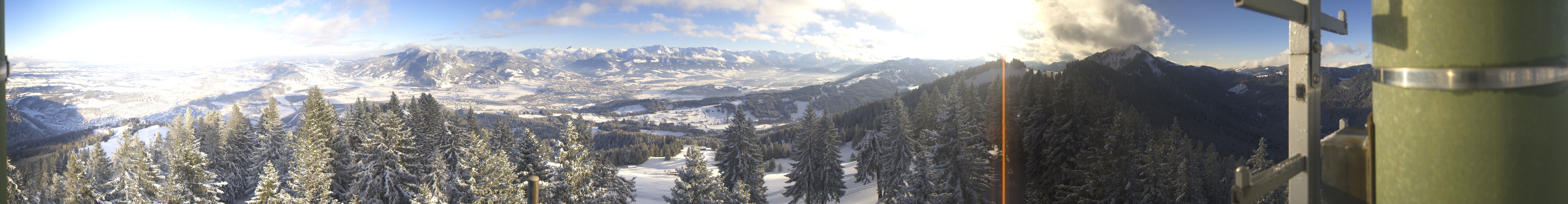 Archiv Foto Webcam Immenstadt: Mittag Gipfelblick