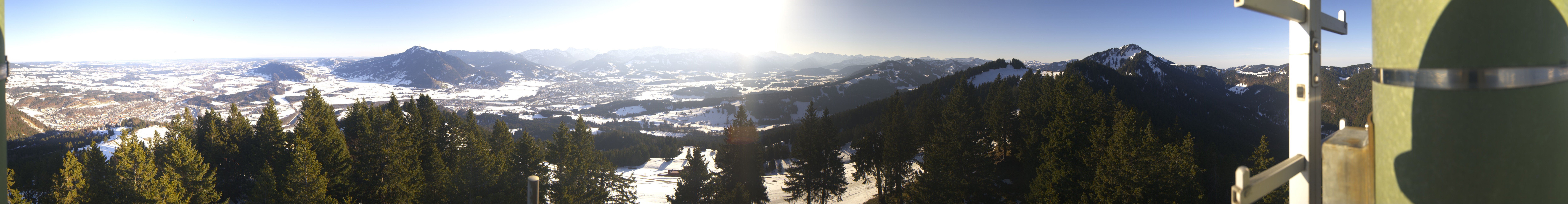Archiv Foto Webcam Immenstadt: Mittag Gipfelblick
