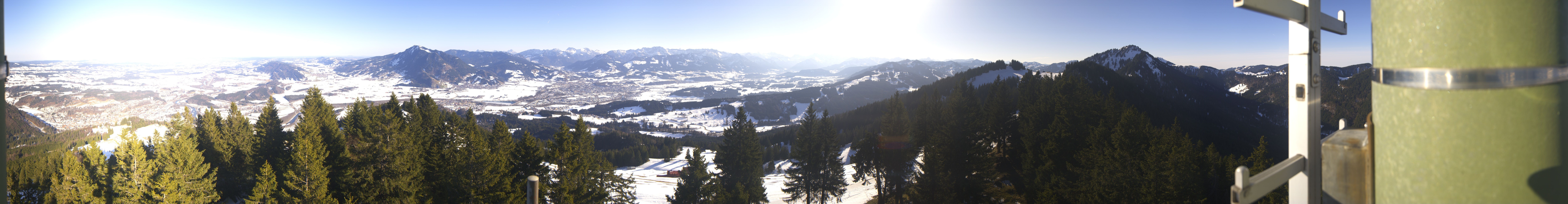 Archiv Foto Webcam Immenstadt: Mittag Gipfelblick