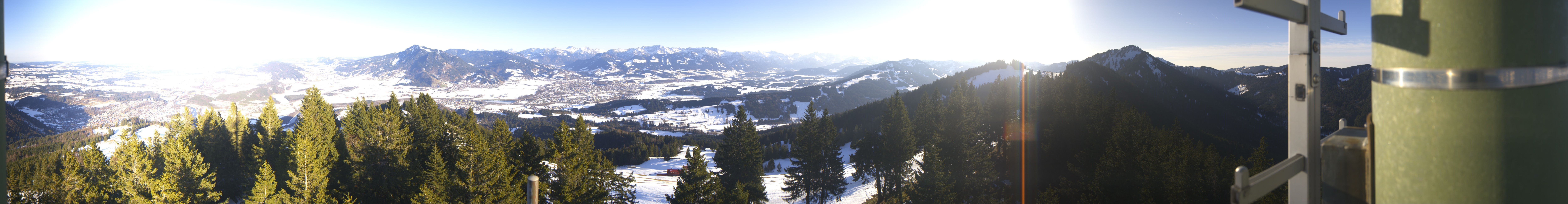 Archiv Foto Webcam Immenstadt: Mittag Gipfelblick