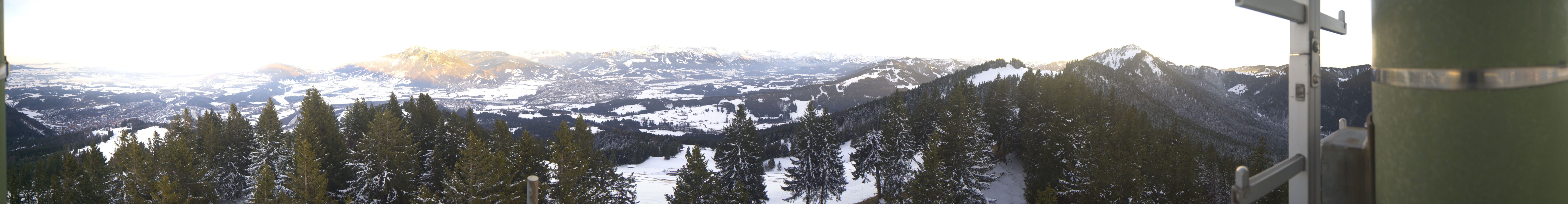 Archiv Foto Webcam Immenstadt: Mittag Gipfelblick