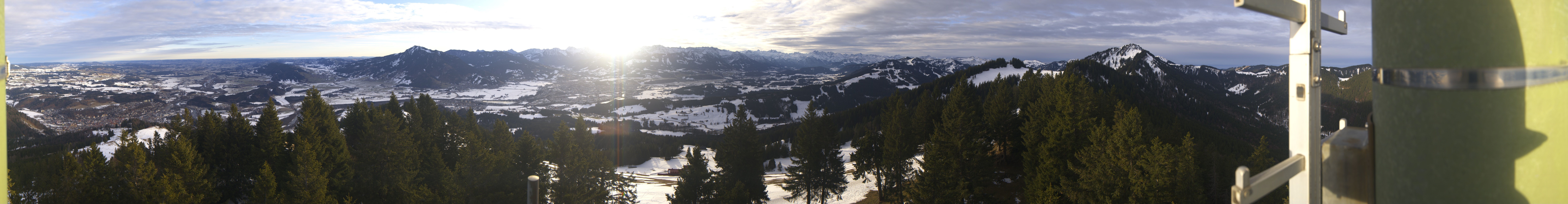 Archiv Foto Webcam Immenstadt: Mittag Gipfelblick