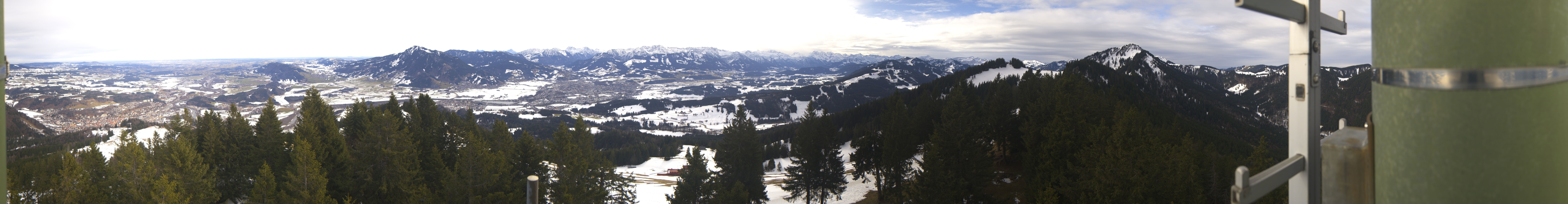 Archiv Foto Webcam Immenstadt: Mittag Gipfelblick