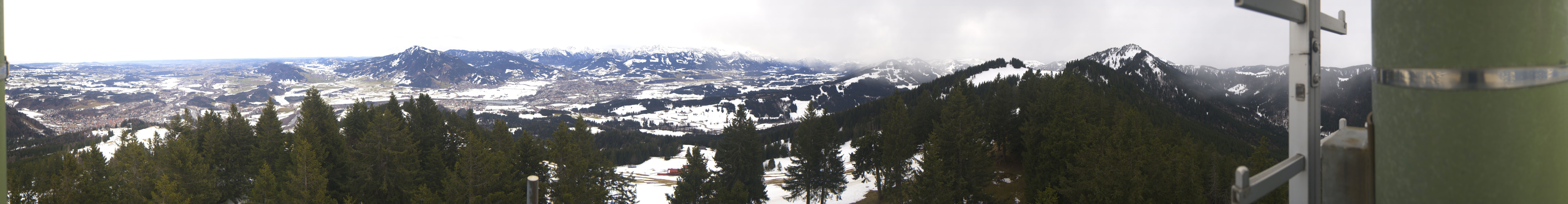 Archiv Foto Webcam Immenstadt: Mittag Gipfelblick