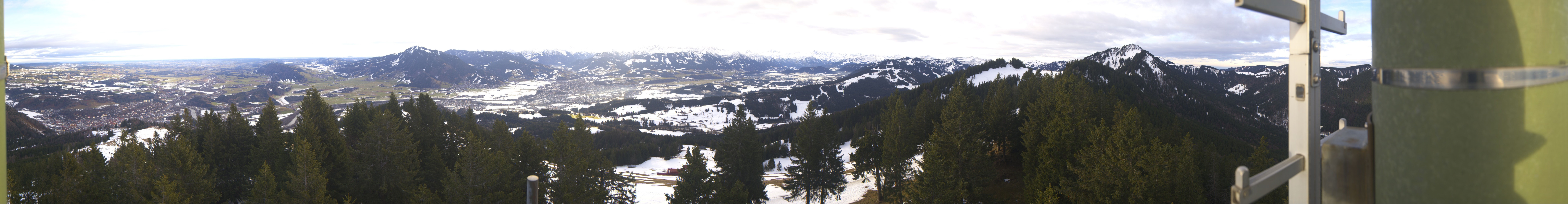 Archived image Webcam Immenstadt: Mt. Mittag Summit