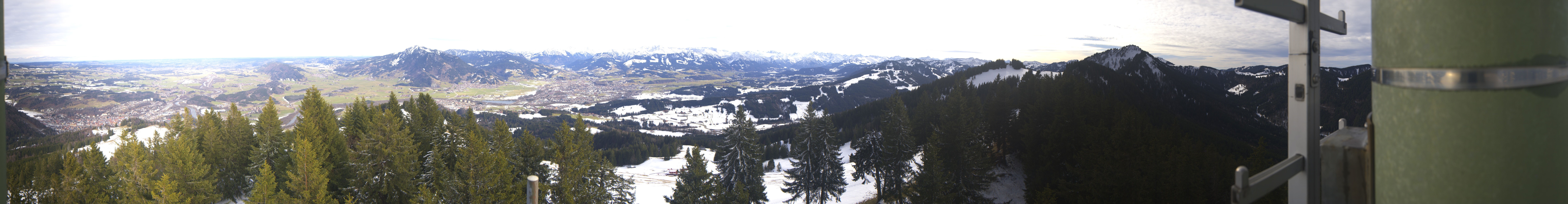 Archiv Foto Webcam Immenstadt: Mittag Gipfelblick