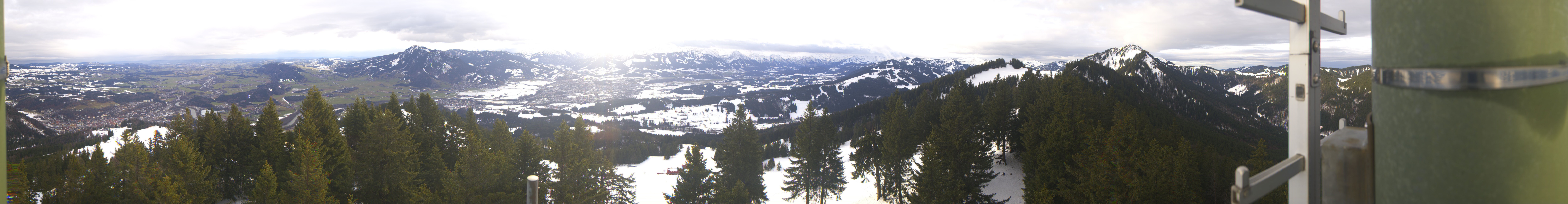 Archiv Foto Webcam Immenstadt: Mittag Gipfelblick