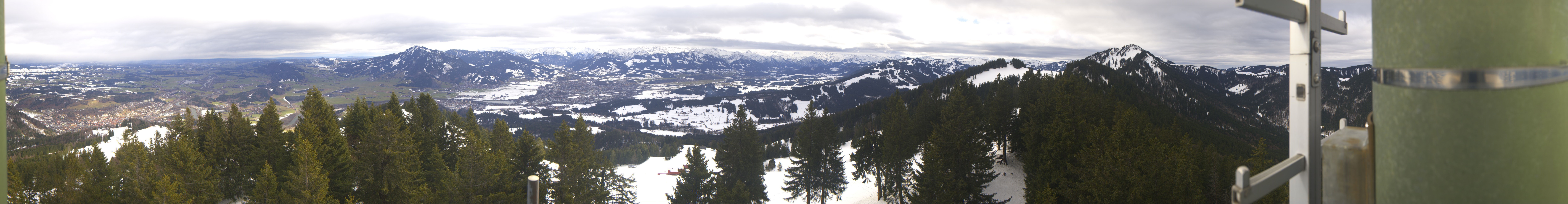 Archiv Foto Webcam Immenstadt: Mittag Gipfelblick