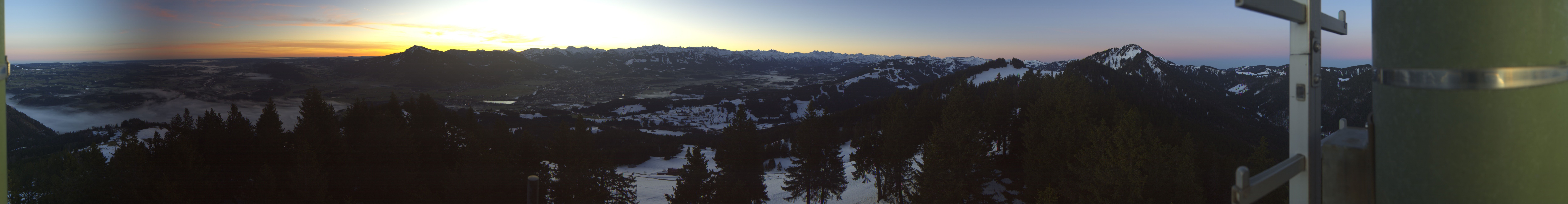 Archiv Foto Webcam Immenstadt: Mittag Gipfelblick