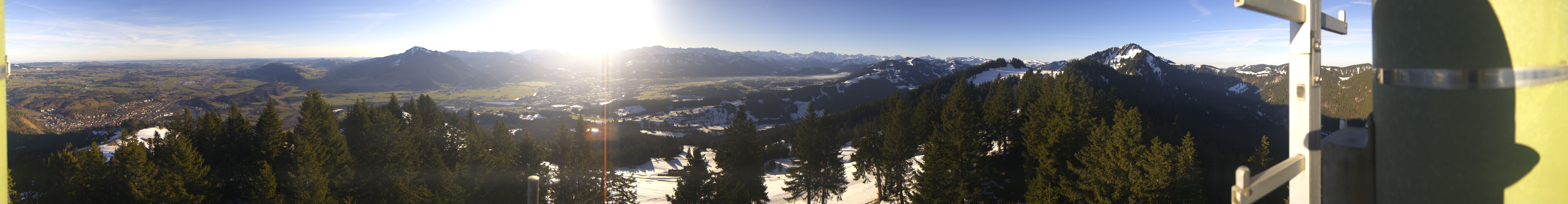 Archiv Foto Webcam Immenstadt: Mittag Gipfelblick