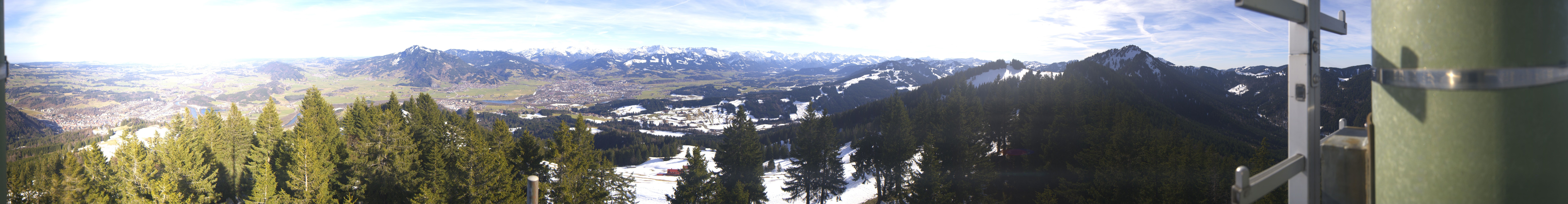 Archiv Foto Webcam Immenstadt: Mittag Gipfelblick