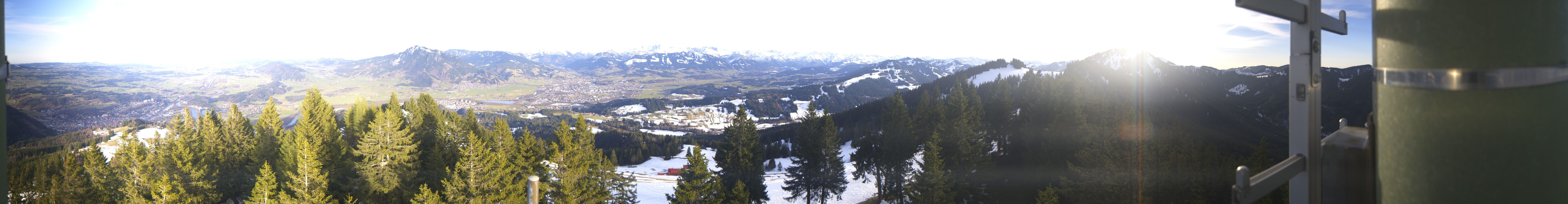 Archiv Foto Webcam Immenstadt: Mittag Gipfelblick