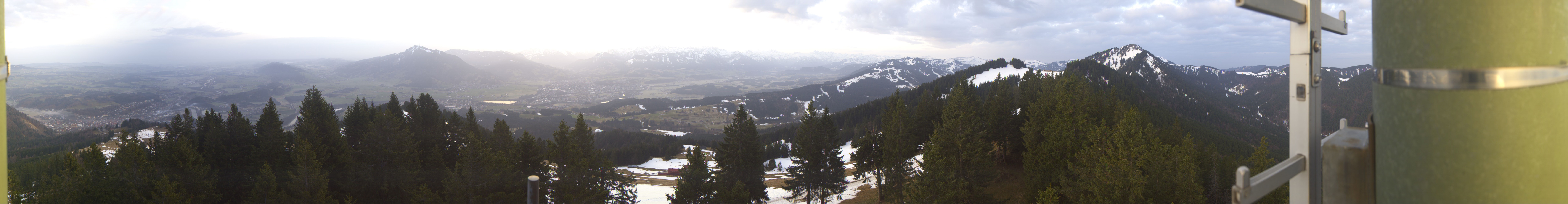 Archiv Foto Webcam Immenstadt: Mittag Gipfelblick